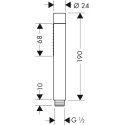 Смеситель Hansgrohe Metropol 32532140 напольный