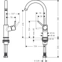 Смеситель Hansgrohe Talis 32082000 для раковины