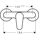 Смеситель Hansgrohe Talis E2 31662000 для душа