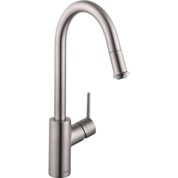 Смеситель Hansgrohe Talis M52 73864800 для кухонной мойки, сталь