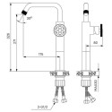 Смеситель IDDIS Grange GRABLR1i01 для раковины