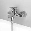 Смеситель IDDIS Spin SPISB02i02WA для ванны с душем, хром