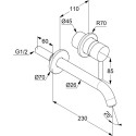 Смеситель Kludi Bozz 382450576 для раковины