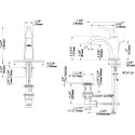 Смеситель Kraus Arcus FUS-1011SN для раковины