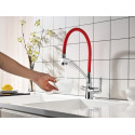 Смеситель Lemark Comfort LM3070C-Red для кухонной мойки