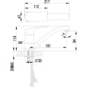 Смеситель Lemark plus Shape LM1704C для кухонной мойки