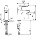 Смеситель Oras Care 5711F для раковины