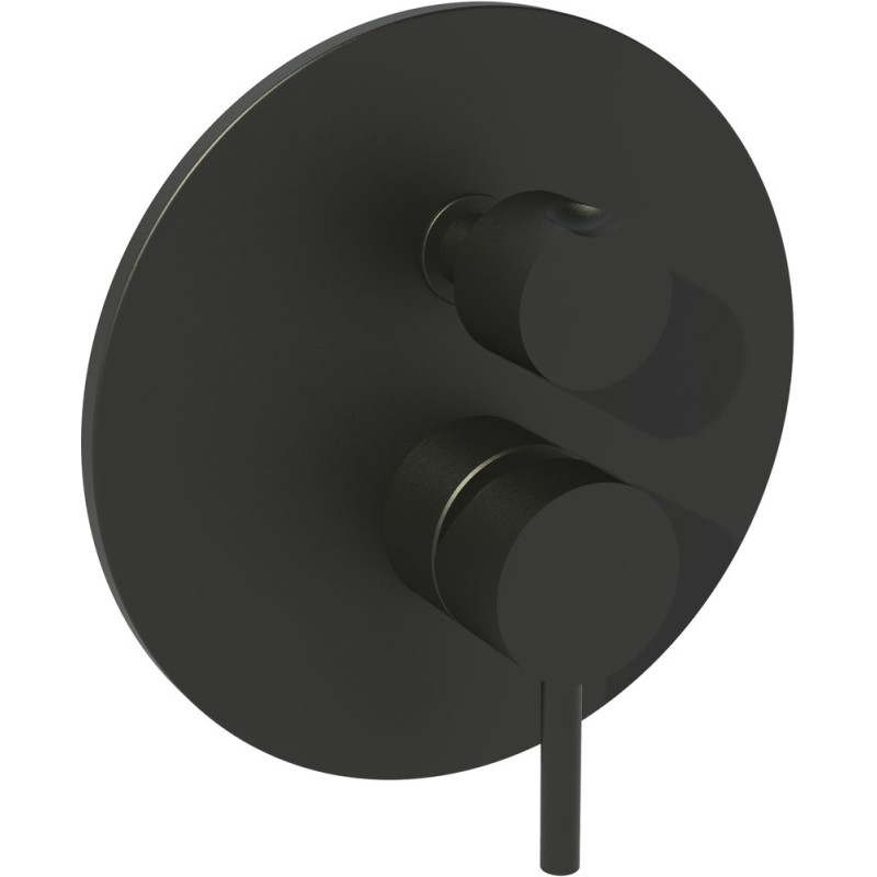 Смеситель Paffoni Light LIG018NO С ВНУТРЕННЕЙ ЧАСТЬЮ, для ванны с душем