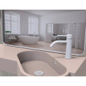 Смеситель Paffoni Light LIG071BO для раковины, белый