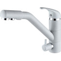 Смеситель Paulmark Hessen He213017-310 для кухонной мойки, серый