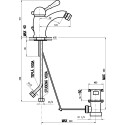 Смеситель Rav Slezak Labe Mosaz L045.5SM для биде