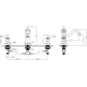 Смеситель Timo Adelia 6021/00F хром, для раковины