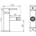 Смеситель Veragio Quartet VR.QRT-4620.CR для биде