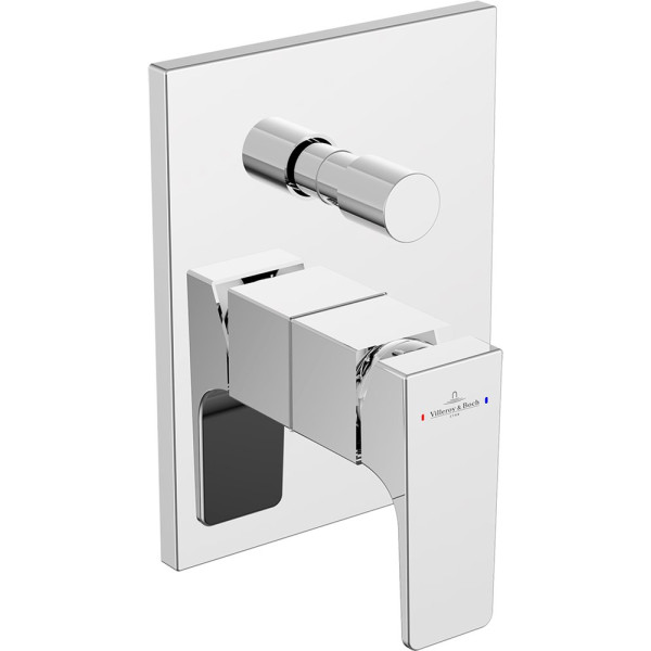 Смеситель Villeroy & Boch Architectura Square TVS12500300061 для ванны с душем