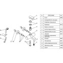 Смеситель Wasserkraft Donau 5301 для ванны с душем