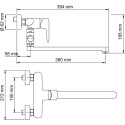 Смеситель Wasserkraft Vils 5602L универсальный