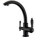 Смеситель Zorg Clean Water ZR 314 YF-33 black для кухонной мойки