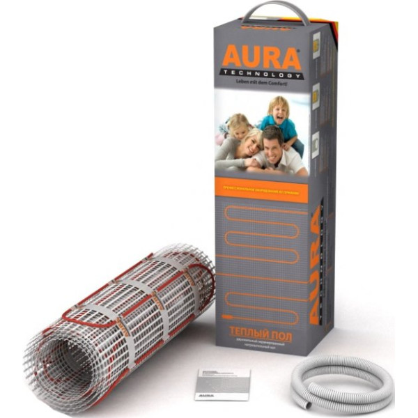 Теплый пол Aura Technology MTA 600-4,0 + терморегулятор