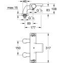 Термостат Grohe Grohtherm 2000 New 34176001 для ванны с душем