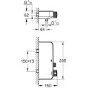 Термостат Grohe Grohtherm SmartControl 34719000 для душа