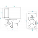 Унитаз-компакт Santek Версаль 1WH302406