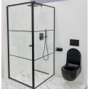 Унитаз подвесной Berges Wasserhaus Ego Black Rimless 082125 с микролифтом