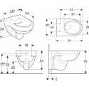 Унитаз подвесной Geberit Renova
