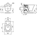 Унитаз подвесной Ideal Standard Connect Air AquaBlade E005401