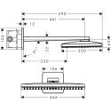 Верхний душ Axor ShowerSolutions 35275000