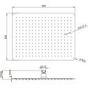 Верхний душ RGW Shower Panels SP-84-40