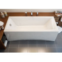 Акриловая ванна Cersanit Virgo 170 см ультра белая + ножки