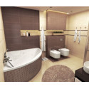 Акриловая ванна Excellent Glamour 150x150