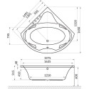 Акриловая ванна Excellent Konsul 150x150