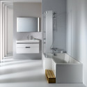 Акриловая ванна Jacob Delafon Bain-Douche Neo 150 L + слив-перелив