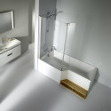 Акриловая ванна Jacob Delafon Bain-Douche Neo 150 L + слив-перелив