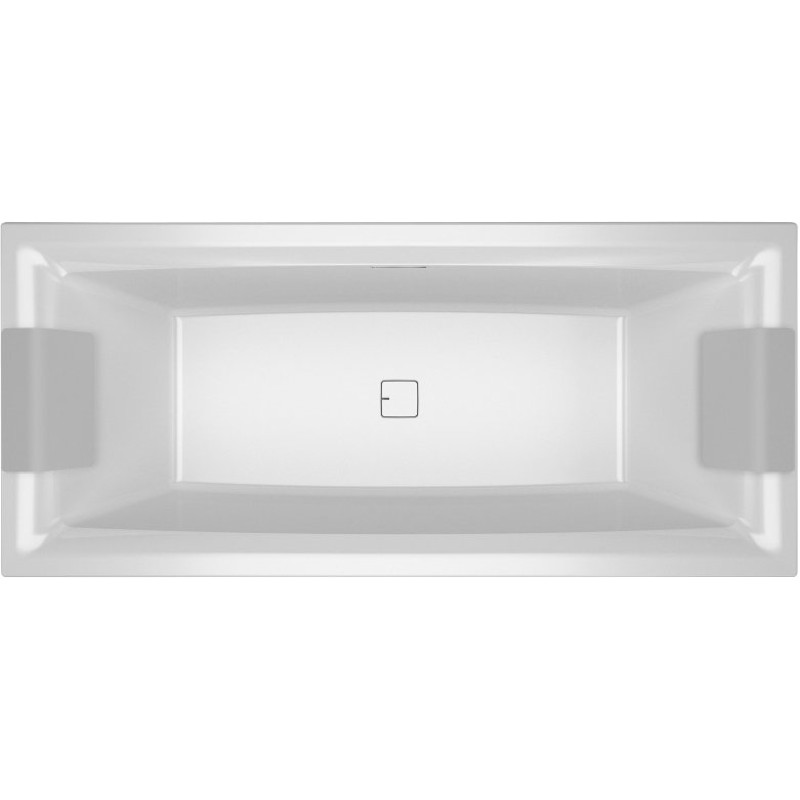 Акриловая ванна Riho Still Square 180x80 два подголовника