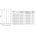Душевая дверь в нишу Good Door Antares WTW-110-C-CH