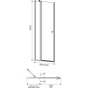 Душевая дверь в нишу IDDIS Ray RAY6CP0i69 100 см