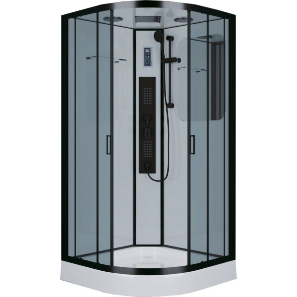 Душевая кабина Niagara Premium NG-6901-01G BLACK 90х90х210 черная
