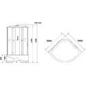 Душевая кабина Niagara Premium NG-709-01N