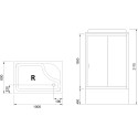 Душевая кабина Royal Bath BP RB8100BP5-BT-CH-R
