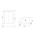 Душевая кабина Royal Bath BP RB8120BP5-WC-L
