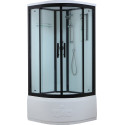 Душевая кабина Timo Standart T-6600 B профиль черный