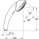 Душевая лейка Grohe Movario 100 Five 28393000