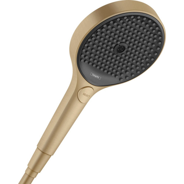 Душевая лейка Hansgrohe Rainfinity 130 26864140 шлифованная бронза