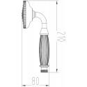 Душевая лейка Milacio MC.006.SL