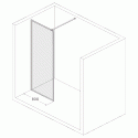 Душевая перегородка IDDIS Slide SLI8BS1i23 Walk In 100x195