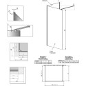 Душевая перегородка Radaway Modo New IV 120x95