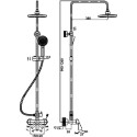Душевая стойка Cezares Laconico C-CD1-01-S