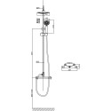 Душевая стойка D&K Potsdam DA2113701B09
